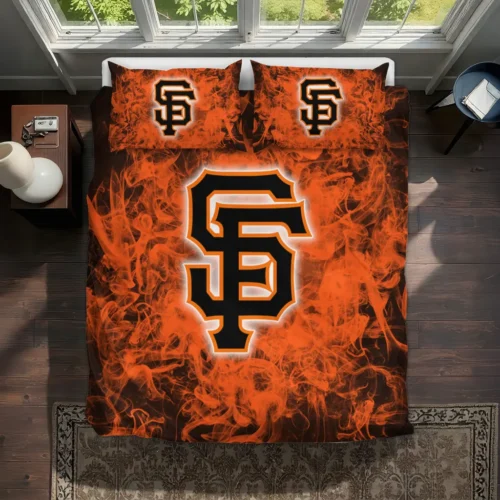 San Francisco Giants Red Mist Bedding Set Best Selling