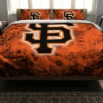 San Francisco Giants Red Mist Bedding Set Best Selling