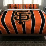 San Francisco Giants Stripe Style Bedding Set Best Selling