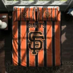 San Francisco Giants Stripe Style Bedding Set Best Selling