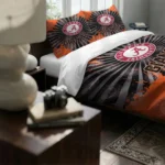 San Francisco Giants Sunburst Splatter Bedding Set Best Selling