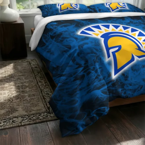 San Jose State Spartans Red Mist Bedding Set Fashion Forward