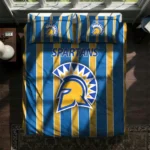 San Jose State Spartans Stripe Style Bedding Set Best Selling