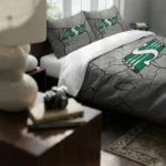 Saskatchewan Roughriders Cracked Texture Bedding Set Best Selling