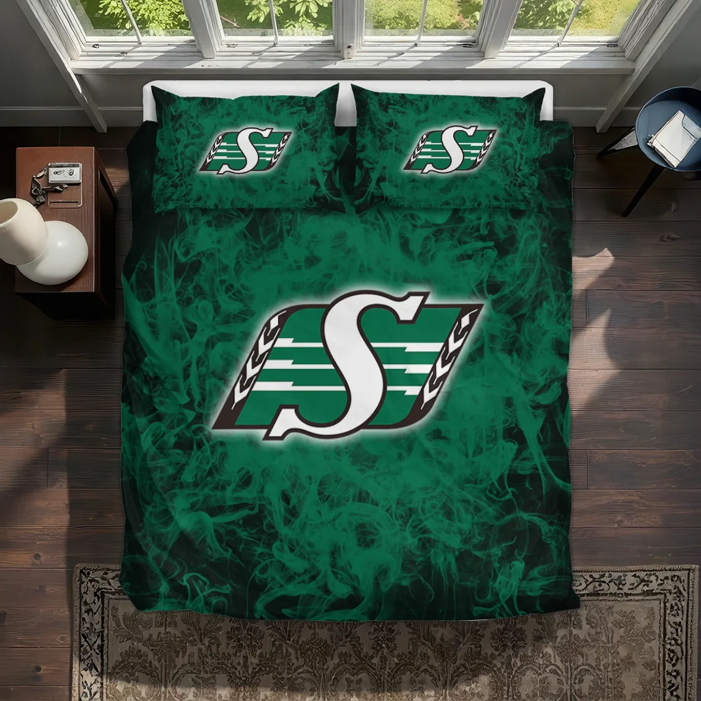 Saskatchewan Roughriders Red Mist Bedding Set Best Selling Saskatchewan Roughriders Red Mist Bedding Set Best Selling