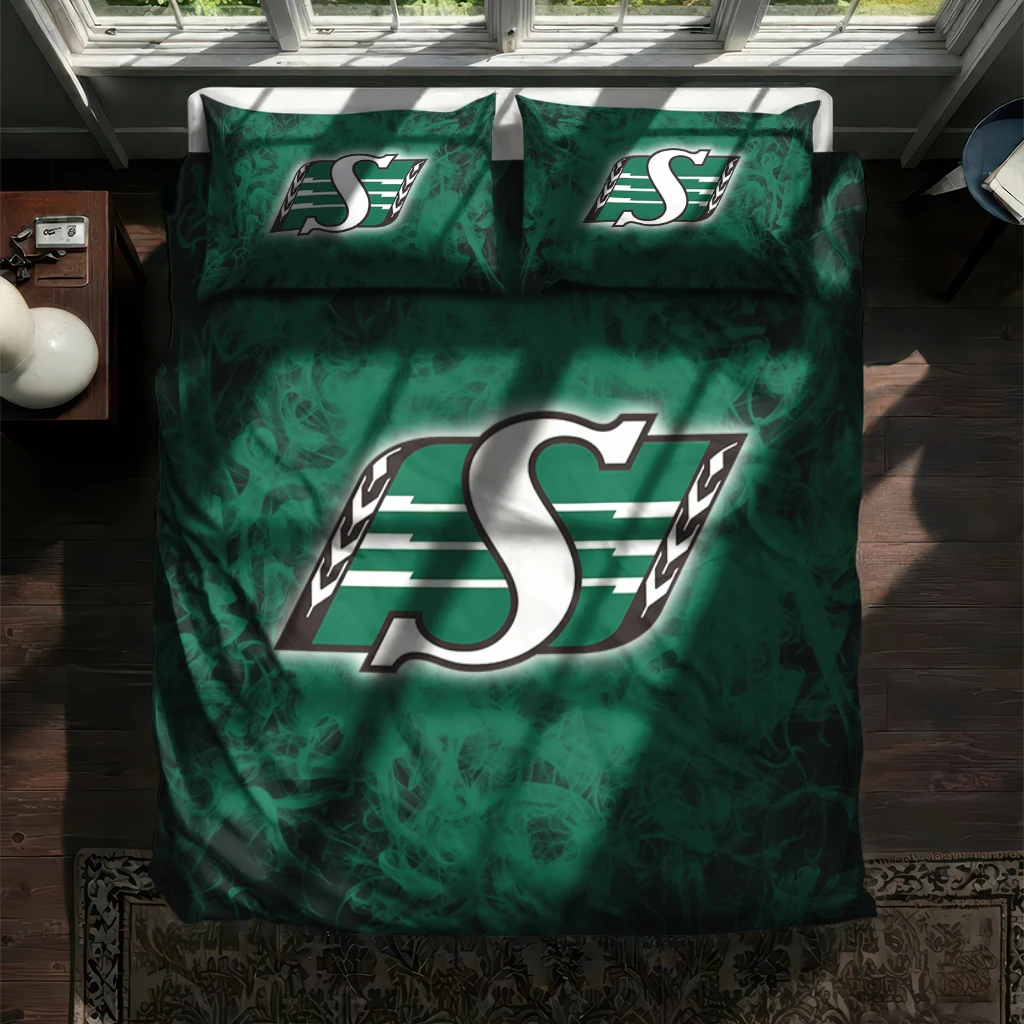 Saskatchewan Roughriders Red Mist Bedding Set New Arrival Saskatchewan Roughriders Red Mist Bedding Set New Arrival