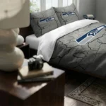 Seattle Seahawks Cracked Texture Bedding Set Best Selling