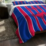 Smu Mustangs Stripe Style Bedding Set Best Selling