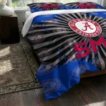 Smu Mustangs Sunburst Splatter Bedding Set Best Selling