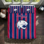 South Alabama Jaguars Stripe Style Bedding Set Best Selling