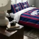 South Alabama Jaguars Stripe Style Bedding Set Best Selling