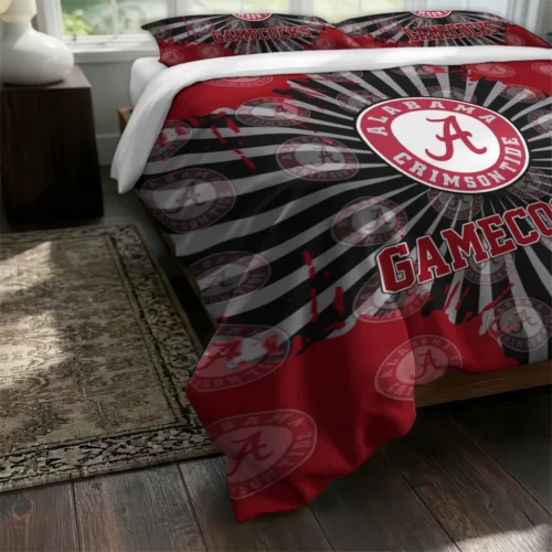 South Carolina Gamecocks Sunburst Splatter Bedding Set Fashion Forward