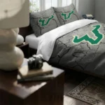 South Florida Bulls Cracked Texture Bedding Set Best Selling