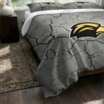 Southern Miss Golden Eagles Cracked Texture Bedding Set Best Selling