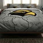 Southern Miss Golden Eagles Cracked Texture Bedding Set Best Selling