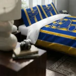 St Louis Blues Stripe Style Bedding Set Best Selling