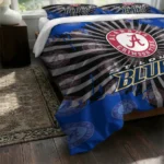 St Louis Blues Sunburst Splatter Bedding Set Best Selling