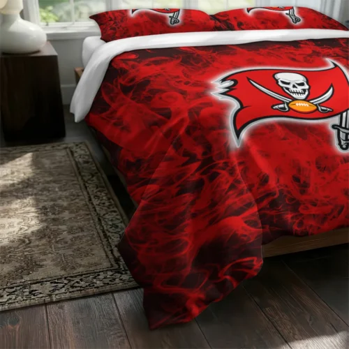 Tampa Bay Buccaneers Red Mist Bedding Set Fashion Forward