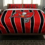 Tampa Bay Buccaneers Stripe Style Bedding Set Best Selling