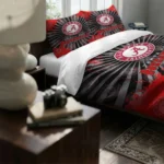 Tampa Bay Buccaneers Sunburst Splatter Bedding Set Best Selling