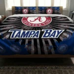 Tampa Bay Lightning Sunburst Splatter Bedding Set Best Selling