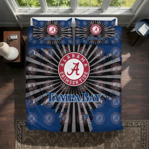 Tampa Bay Rays Sunburst Splatter Bedding Set Best Selling