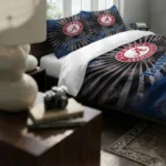 Tampa Bay Rays Sunburst Splatter Bedding Set Best Selling