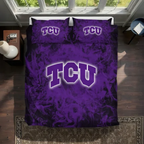 Tcu Horned Frogs Red Mist Bedding Set Best Selling