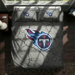 Tennessee Titans Cracked Texture Bedding Set Best Selling