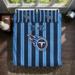 Tennessee Titans Stripe Style Bedding Set Best Selling