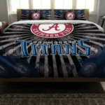 Tennessee Titans Sunburst Splatter Bedding Set Best Selling
