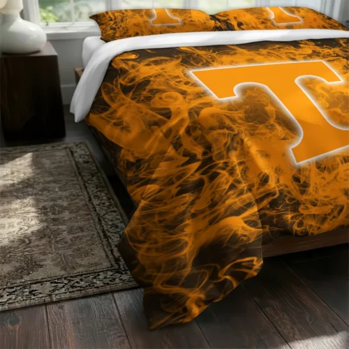 Tennessee Volunteers Red Mist Bedding Set Fashion Forward