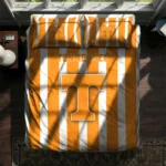 Tennessee Volunteers Stripe Style Bedding Set Best Selling