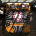 Tennessee Volunteers Sunburst Splatter Bedding Set Best Selling