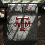 Texas Am Aggies Cracked Texture Bedding Set Best Selling