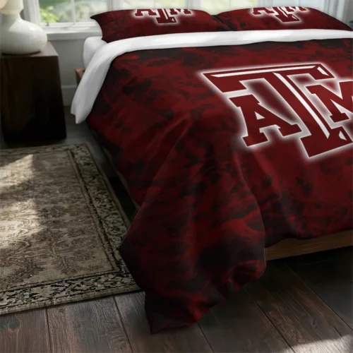 Texas Am Aggies Red Mist Bedding Set Fashion Forward
