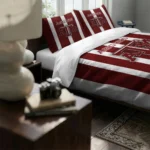 Texas Am Aggies Stripe Style Bedding Set Best Selling