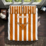 Texas Longhorns Stripe Style Bedding Set Best Selling