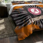 Texas Longhorns Sunburst Splatter Bedding Set Best Selling