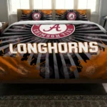 Texas Longhorns Sunburst Splatter Bedding Set Best Selling