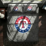 Texas Rangers Cracked Texture Bedding Set Best Selling
