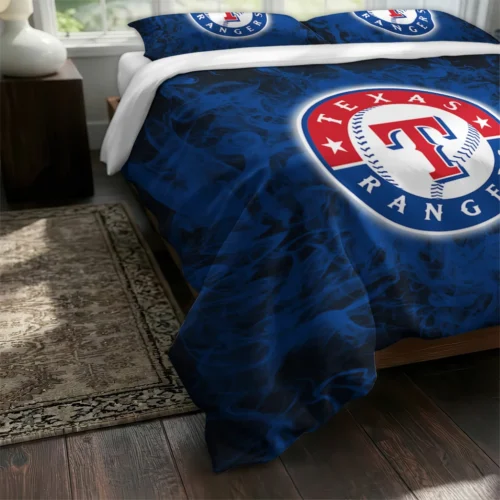 Texas Rangers Red Mist Bedding Set Fashion Forward