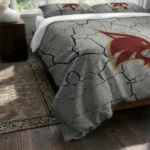 Texas State Bobcats Cracked Texture Bedding Set Best Selling