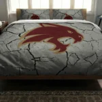 Texas State Bobcats Cracked Texture Bedding Set Best Selling