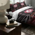 Texas State Bobcats Sunburst Splatter Bedding Set Best Selling