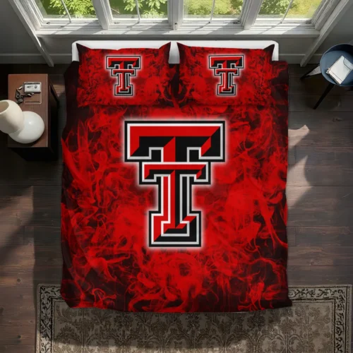 Texas Tech Red Raiders Red Mist Bedding Set Best Selling