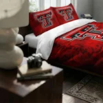 Texas Tech Red Raiders Red Mist Bedding Set Best Selling