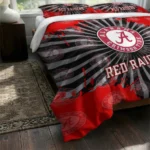 Texas Tech Red Raiders Sunburst Splatter Bedding Set Best Selling
