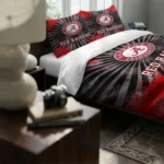 Texas Tech Red Raiders Sunburst Splatter Bedding Set Best Selling