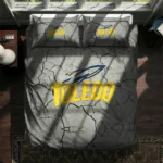 Toledo Rockets Cracked Texture Bedding Set Best Selling